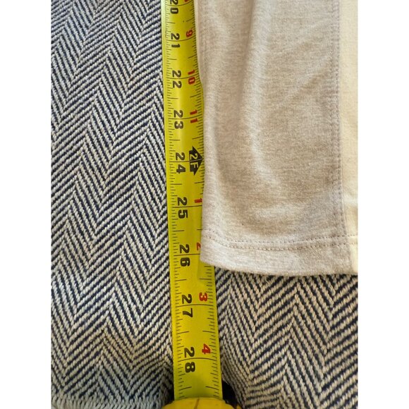 Kyodan Womens Gray & Cream Colorblock High-Waisted Leggings - Picture 8 of 11